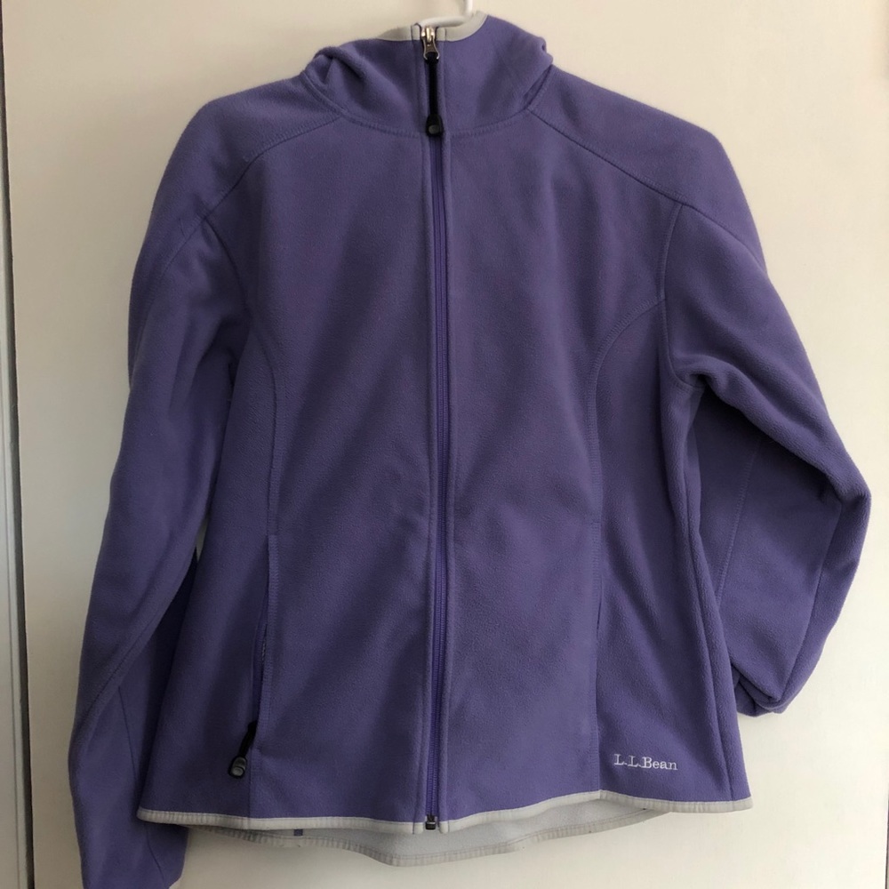 Hooded L.L.Bean fleece